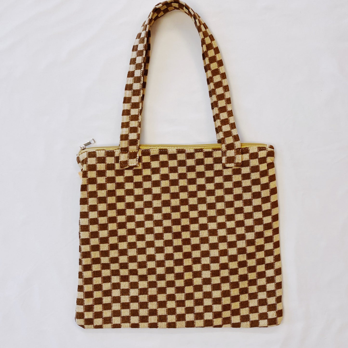 Check Yourself Zipped Tote Bag-6