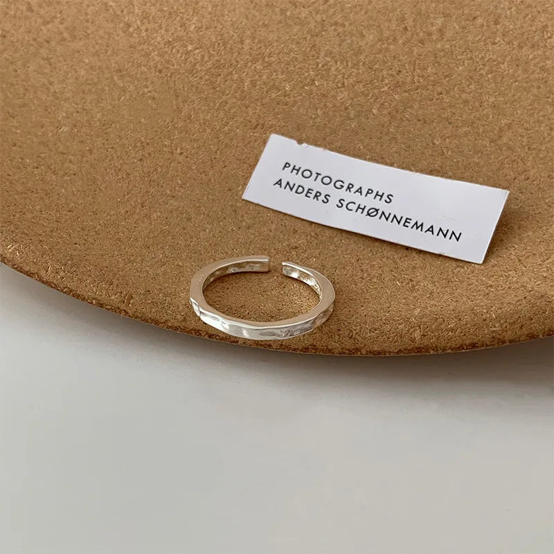Sterling Silver Ring For Women Jewelry Narrow Finger