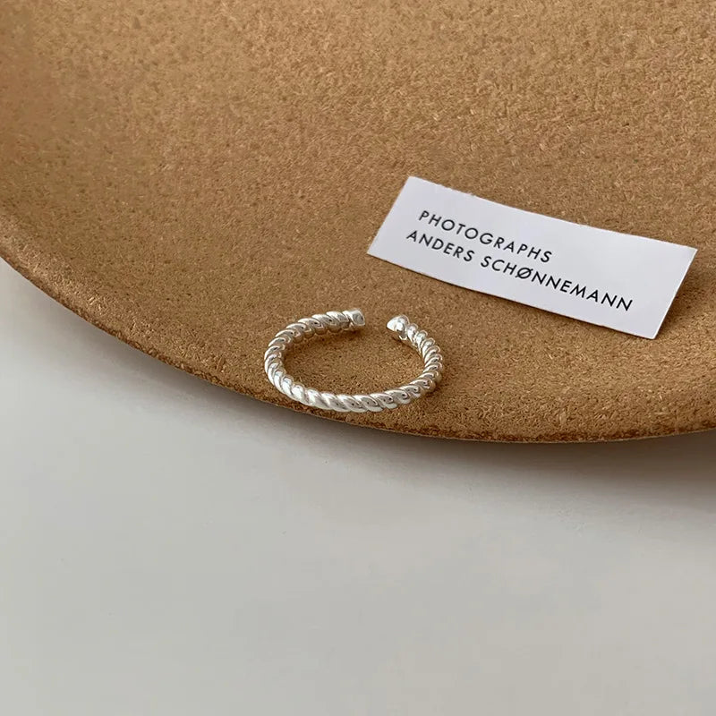 Sterling Silver Ring For Women Jewelry Narrow Finger
