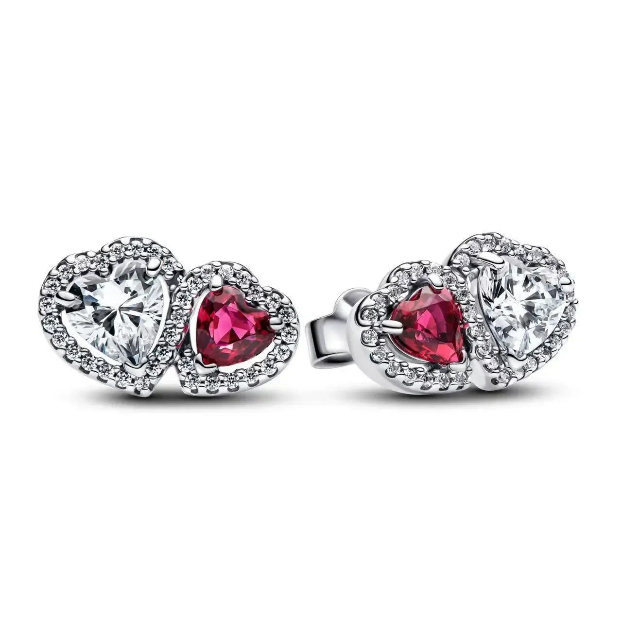 Set Ring Necklace Earring Colorful Crystal Women