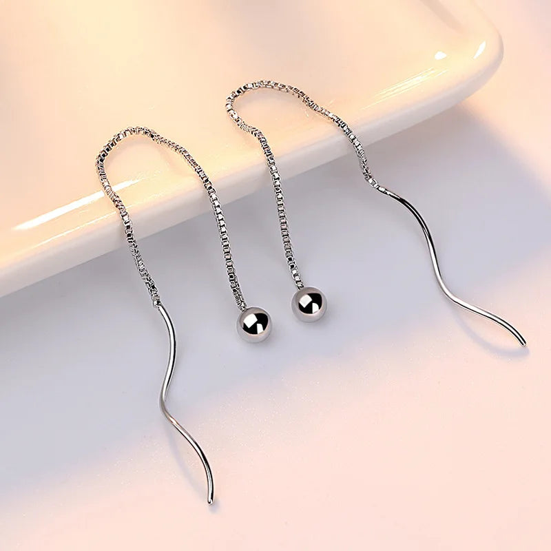 925 Sterling Silver Hoop Earrings Moon Star