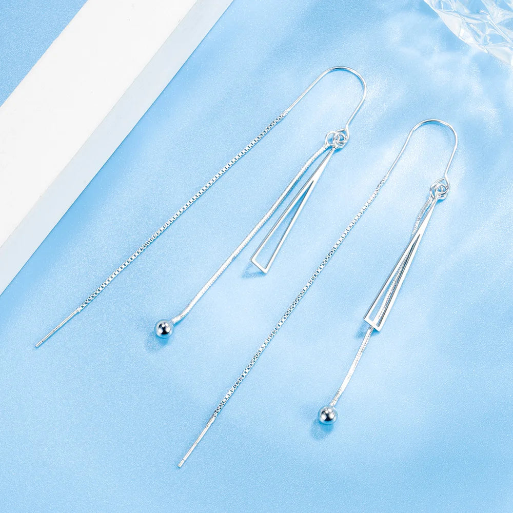 925 Sterling Silver Hoop Earrings Moon Star