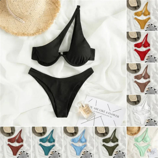 Bikini 2025 Woman Swimsuit Multicolour Swimwear Bathing Suit