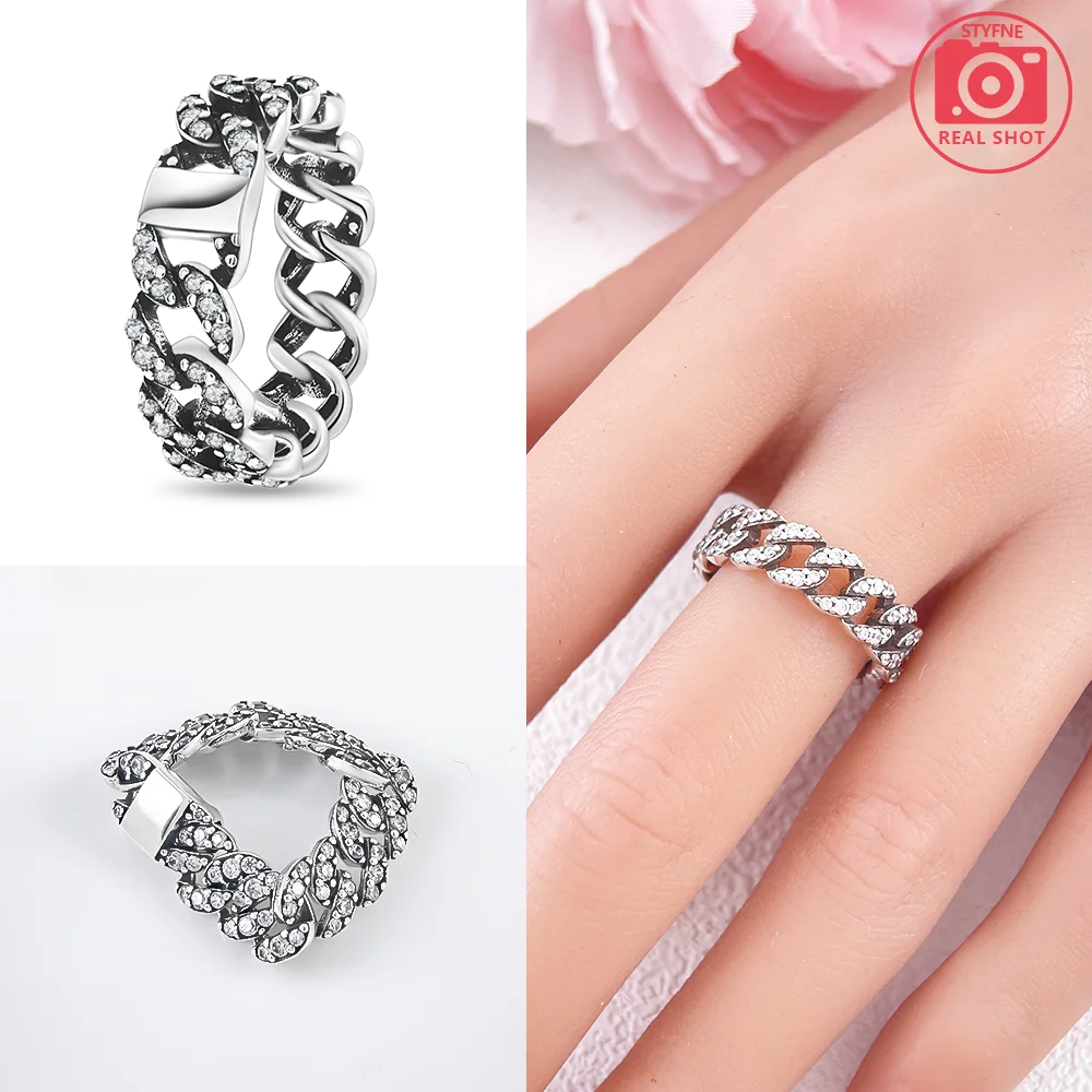 Zircon Blue Crystal Heart Bow Rings