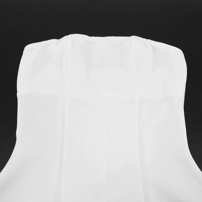 A-Line Dress Women's Summer New Solid Sleeveless Off Shoulder