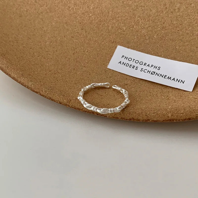 Sterling Silver Ring For Women Jewelry Narrow Finger